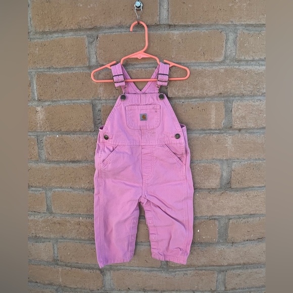 Carhartt pink 18m overalls - Picture 6 of 7
